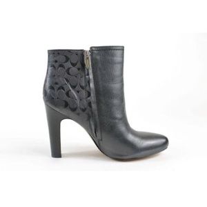 Coach Hanna Ankle Boots High heel size 6